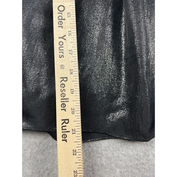 Laundry by Design Top Womens Large Black Metallic Cami Tank NWT Party Wear - Picture 11 of 16